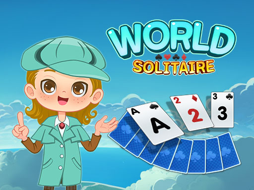 World Solitaire -Tripeaks- gameplay screenshot