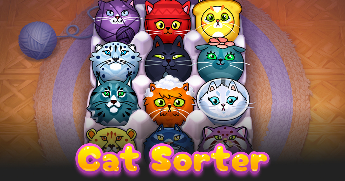 Cat Sorter Puzzle gameplay screenshot